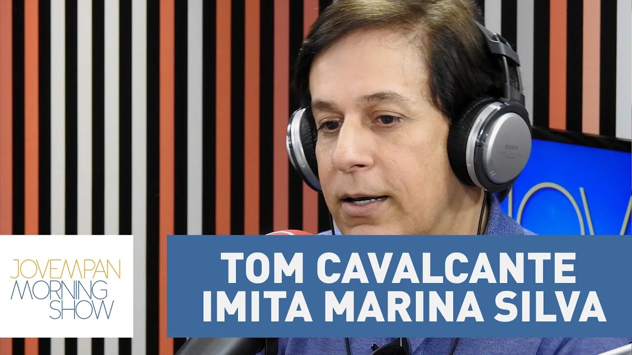 "Estou me sentindo a Pocahontas do Acre", Tom Cavalcante imita Marina Silva | Morning Show