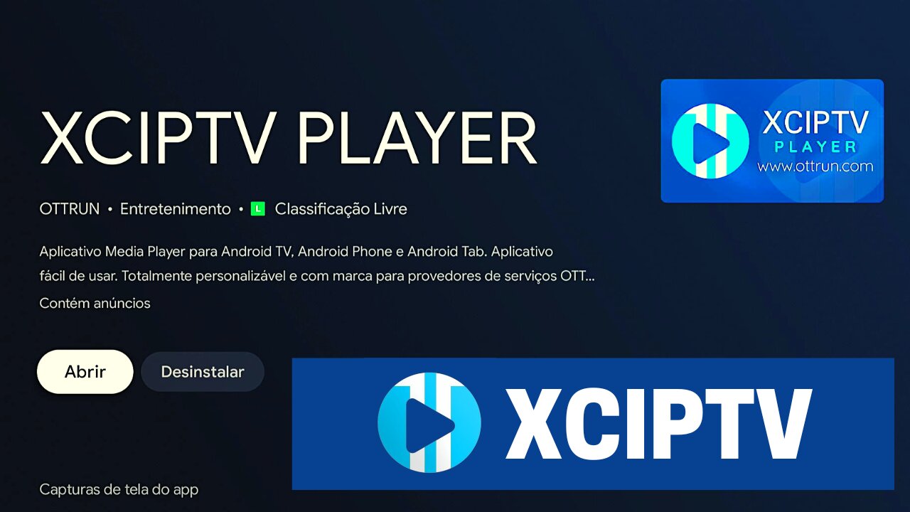 XCIPTV OTTPLAYER Pl4y St0r3 I