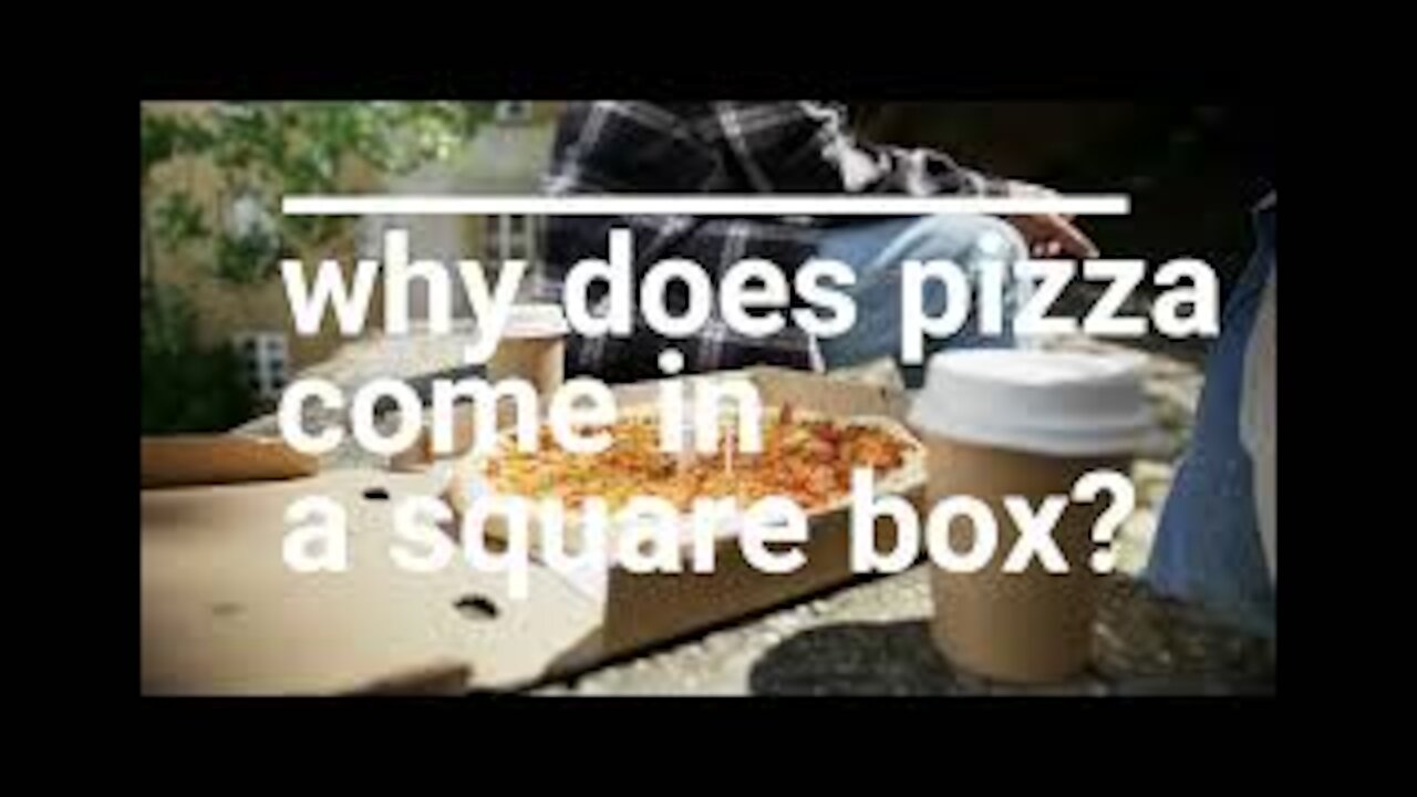 Why Does Round Pizza Come in a Square Box?