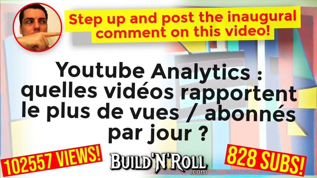 Youtube Analytics : quelles vidéos rapportent le plus de vues / abonnés par jour ?