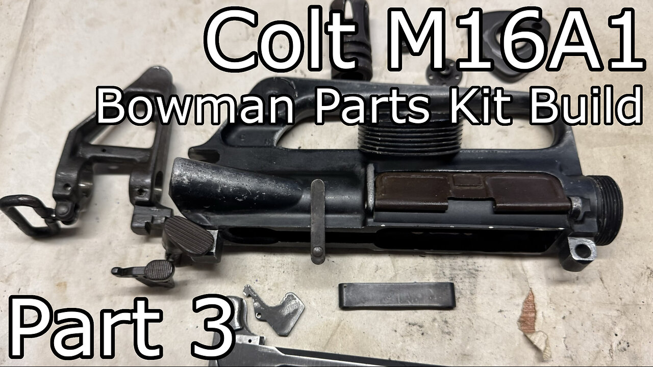 Colt M16A1 Bowman Parts Kit Build | Part 3 - Disassembly/Demill & Paint Stripping