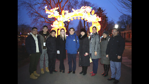 GA Undersecretary of State Jordan Fuchs sister Aileen met with NY China Consul General Huang Ping