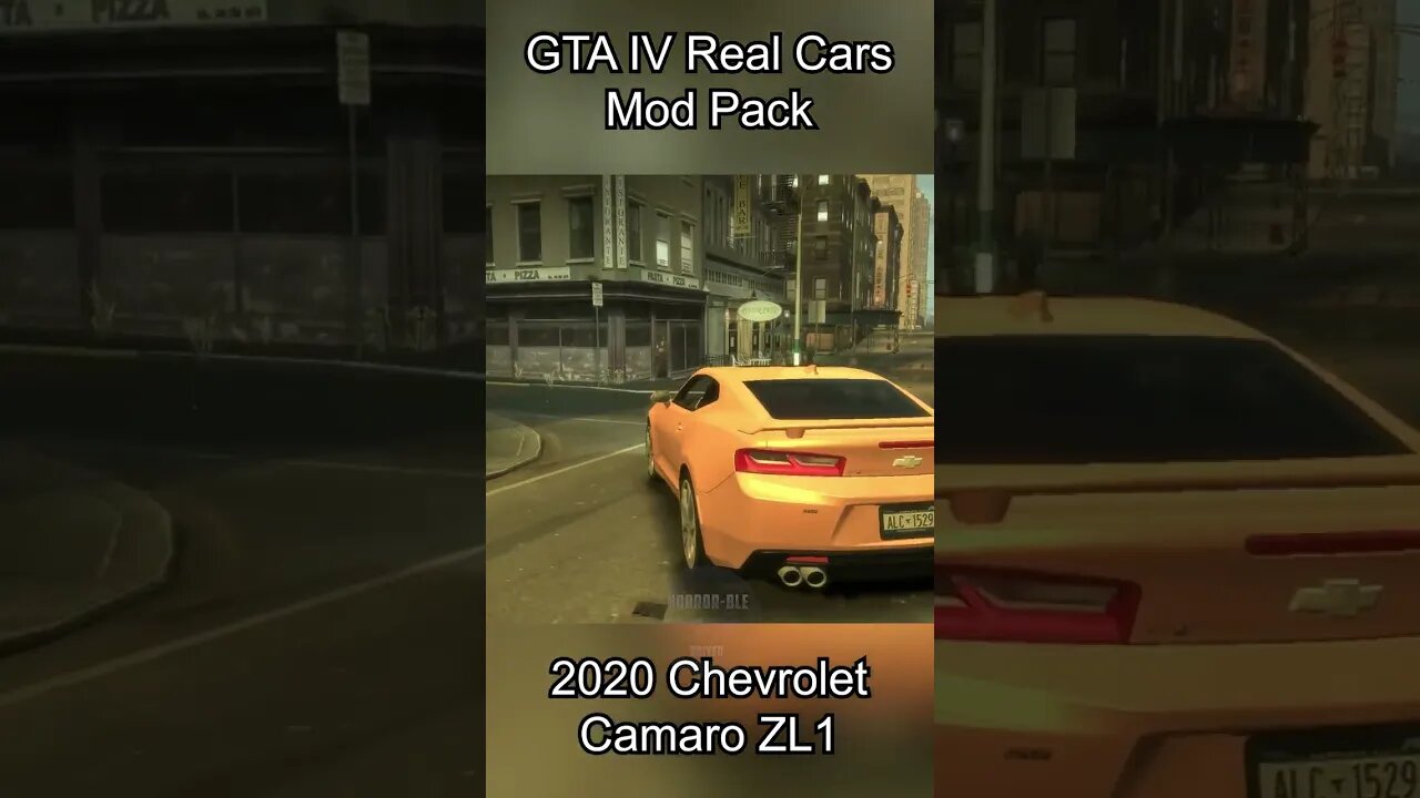 2020 Chevrolet Camaro ZL1 - GTA IV Real Car Mods