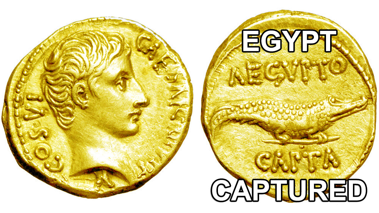 WHITE POWER - CAESAR AUGUSTUS CONQUERS EGYPT AND ESTABLISHES THE PAX ROMANA (PEACE OF ROME)