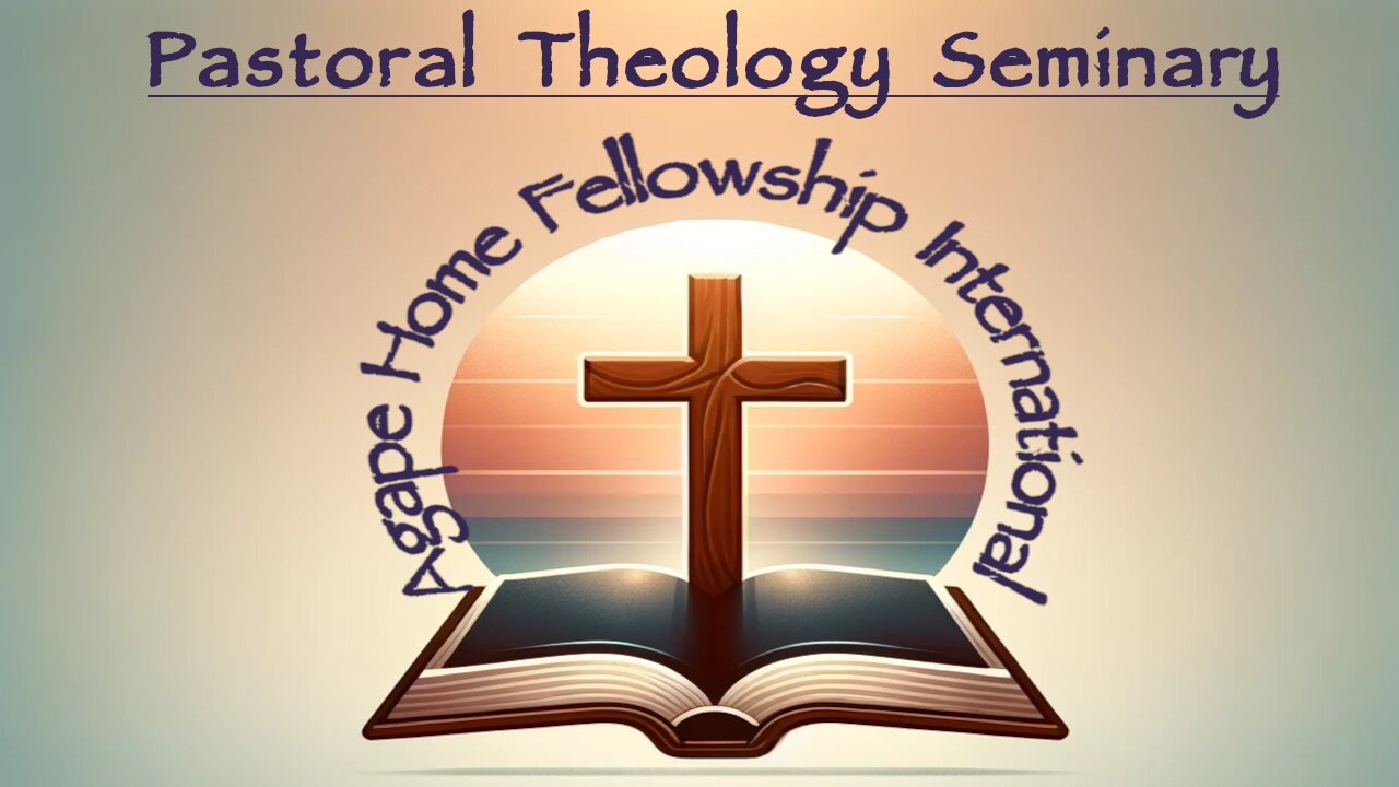 Pastoral Theology Seminar Introduction
