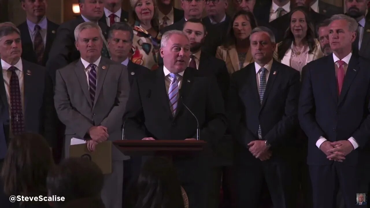 Majority Leader Steve Scalise Press Conference | March 10, 2023