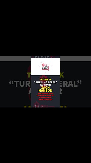 ZACH HANSON Joins Us This Week! Check it out!