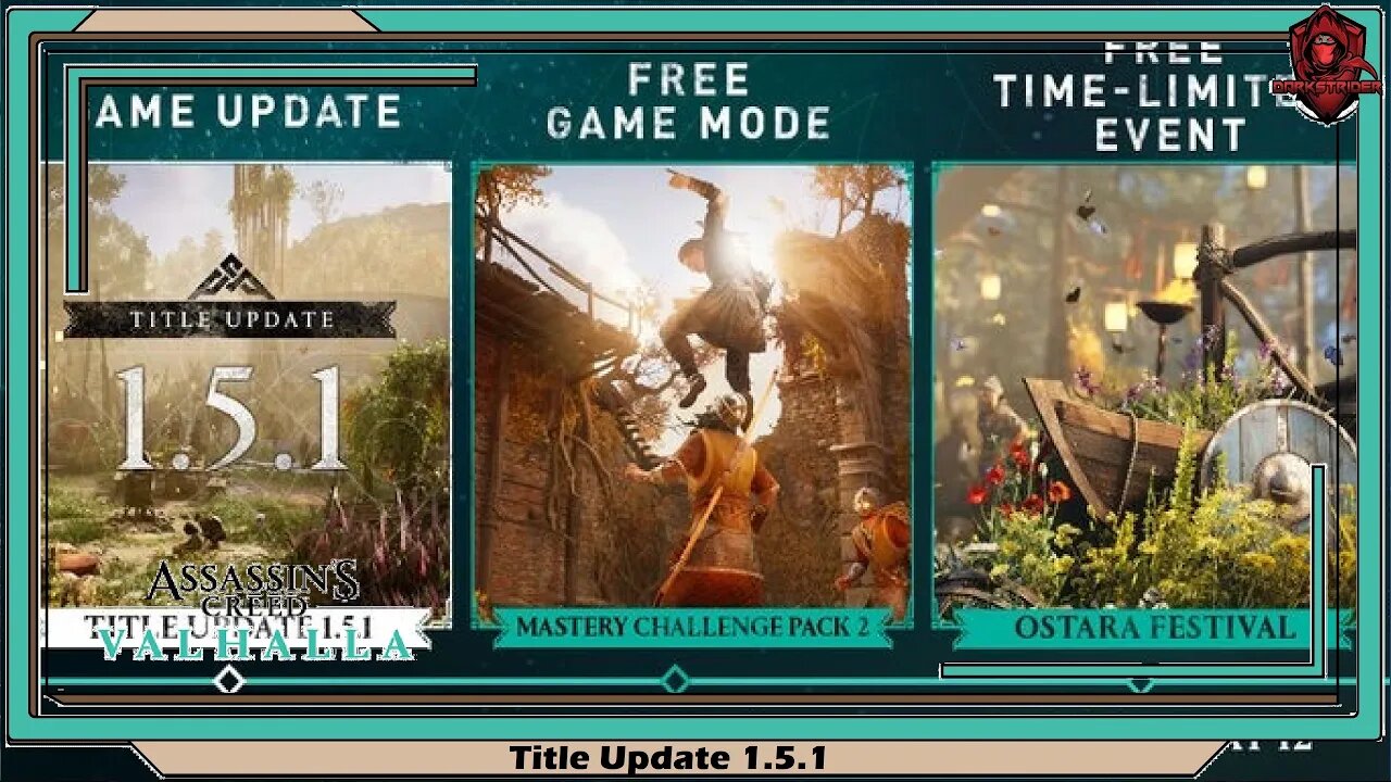 Assassin's Creed Valhalla- Title Update 1.5.1