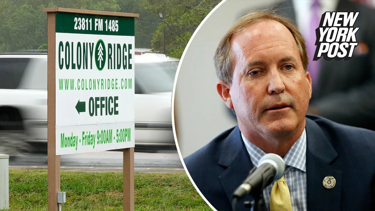 Texas AG Ken Paxton sues 'illegal alien settlement' Colony Ridge