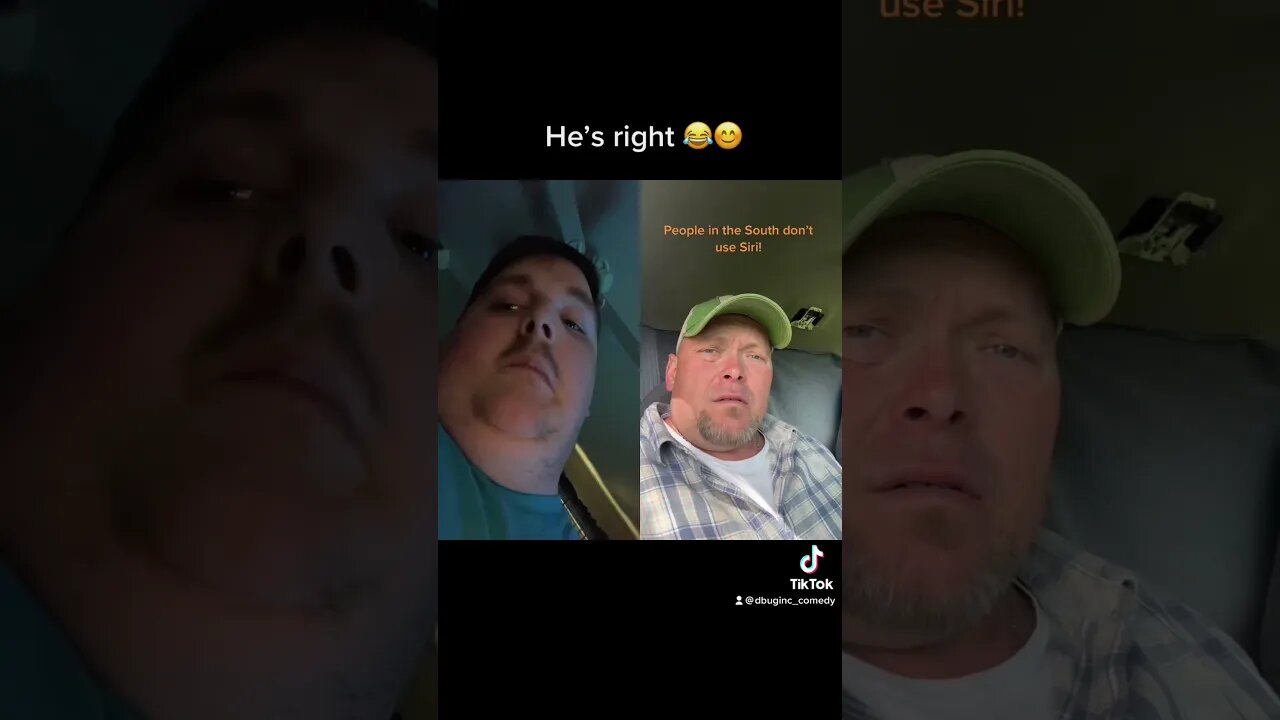 Why rednecks don’t use Siri￼￼ #comedy #funny #reaction #fyp #shorts #rednecks #tiktok