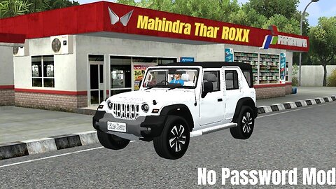 Mahindra Thar ROXX Car Mod |Bus Simulator Indonesia |Car Mod for BUSSID |Gaming