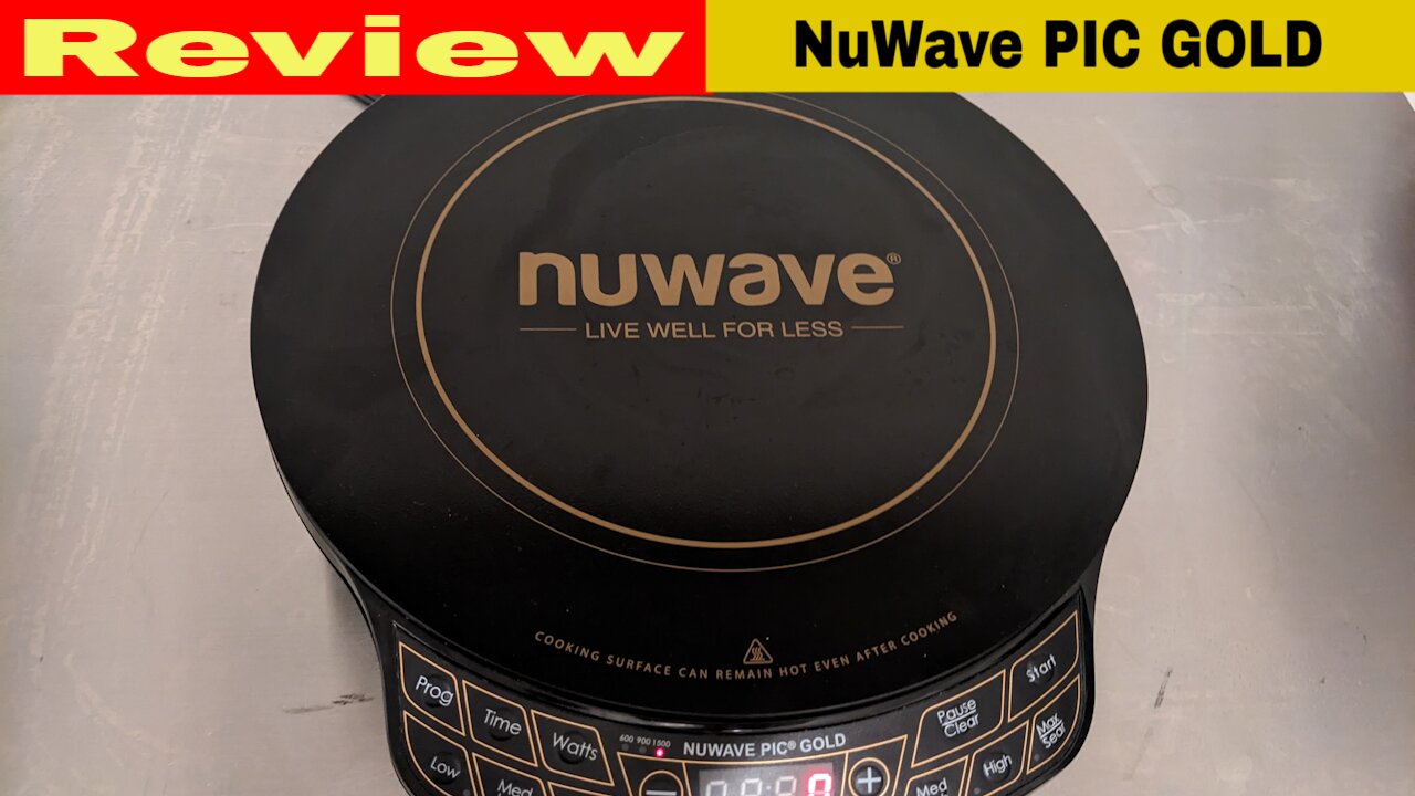 Precision Induction Cooktop Review, NuWave PIC Gold