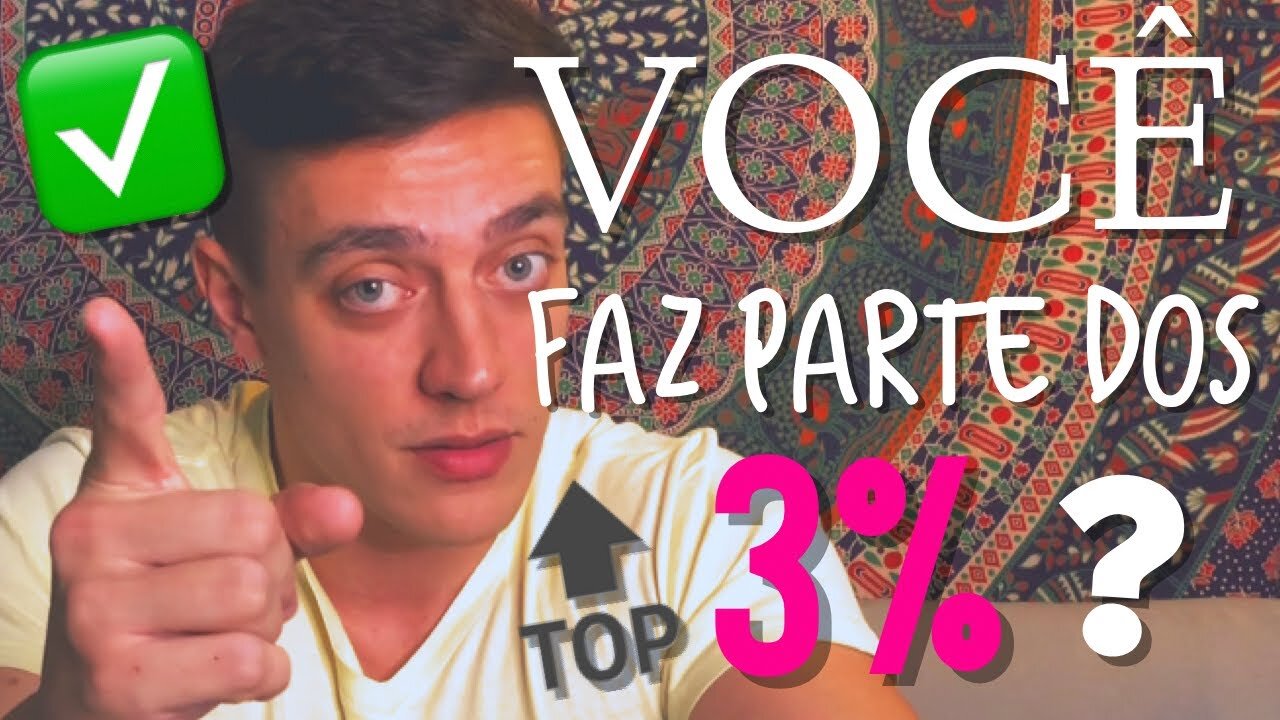 FEITO MELHOR DO QUE PERFEITO | A Regra dos 3%