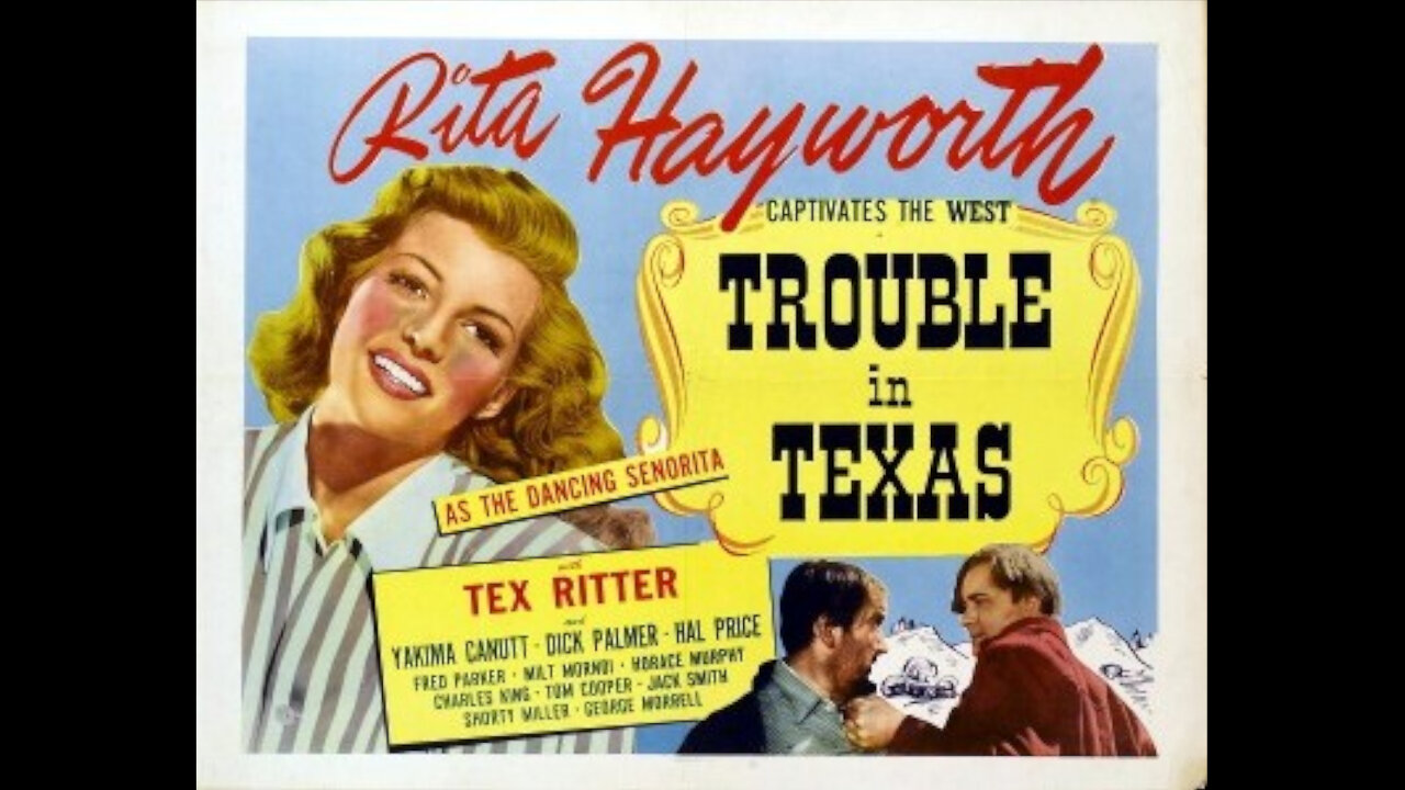 Trouble in Texas | Tex Ritter & Rita Hayworth | Full Movie