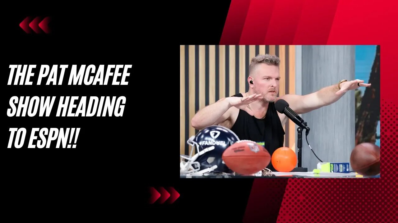 Pat McAfee Shocks the World with Multi-Million Dollar Move to ESPN!!