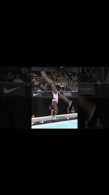 Shilese Jones Beam Dismount 2023 Xfinity US Championships #shorts