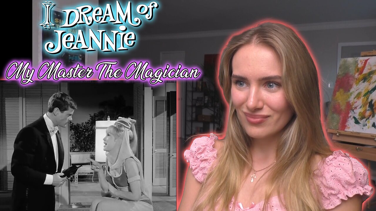 I Dream Of Jeannie S01E29-My Master The Magician! My First Time Watching!!