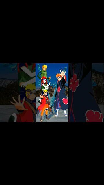 WHO IS STRONGEST?? Naruto, Minato, Khusina VS Akatsuki.#shorts