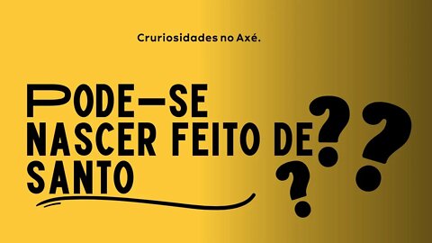 Curiosidades sobre o Axé. @Kitanda dos Orixás