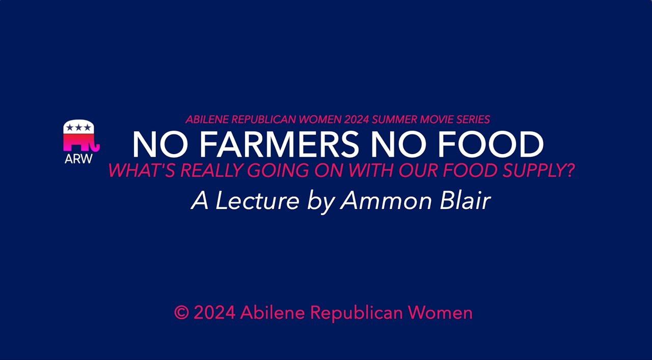 2024-07-28 - Ammon Blair - NO FARMERS NO FOOD VIDEO