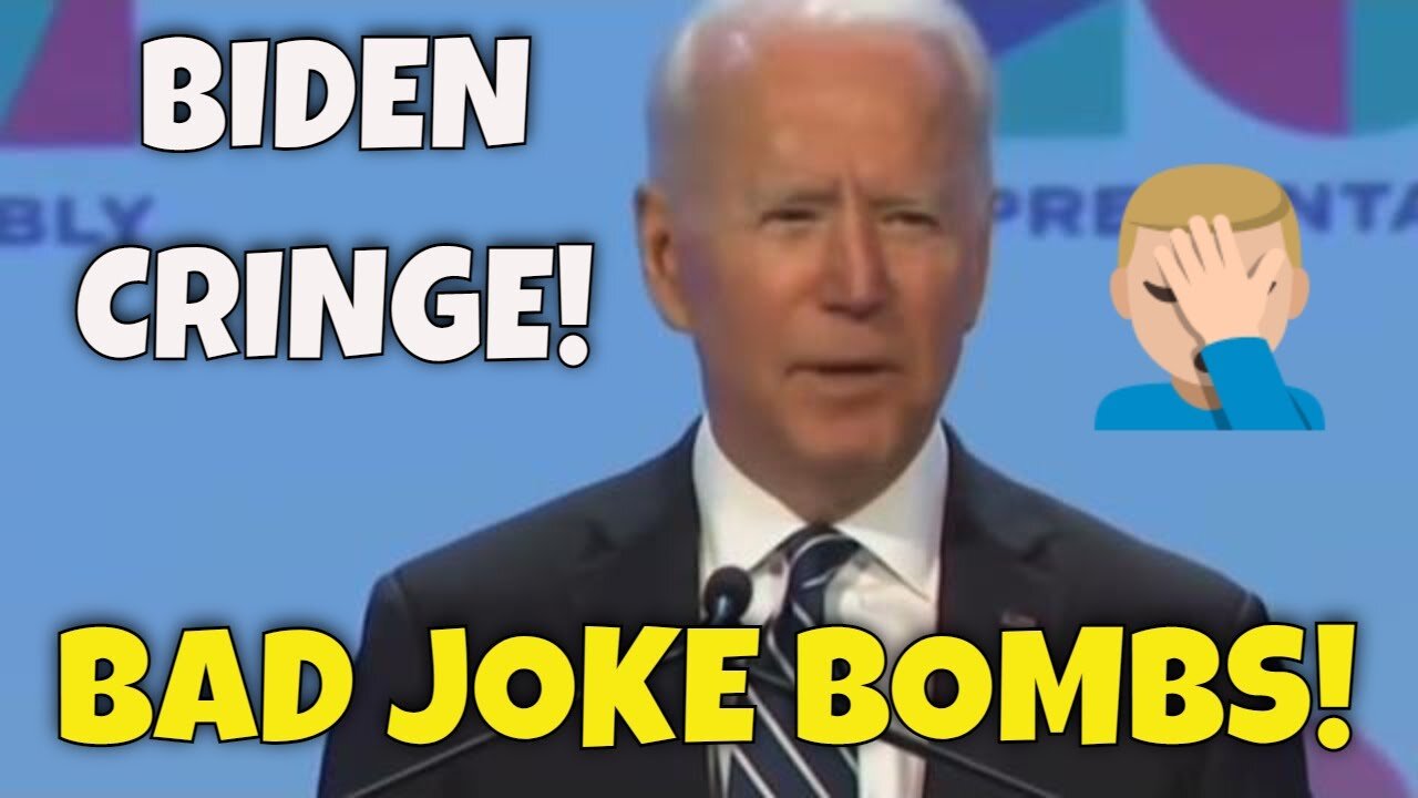 BIDEN Lincoln Bedroom Joke BOMBS BADLY (Another Cringey Moment from Biden)