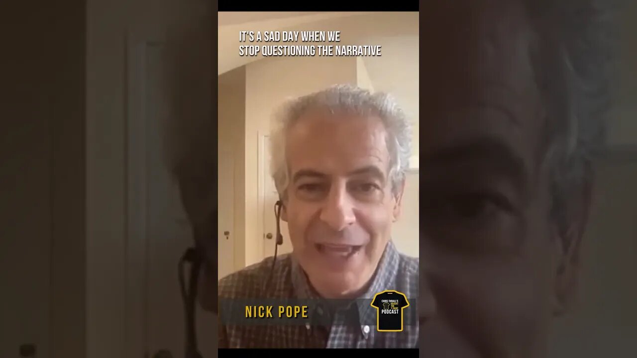 Ex MOD & UFO Investigator Nick Pope Questions The Narrative