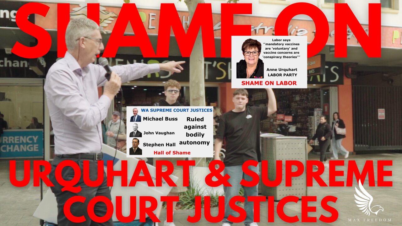 SHAME ON URQUHART & SUPREME COURT JUSTICES