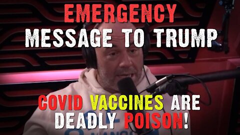 Message To Trump: COVID Shot Side Effects Are Severe & Deadly!