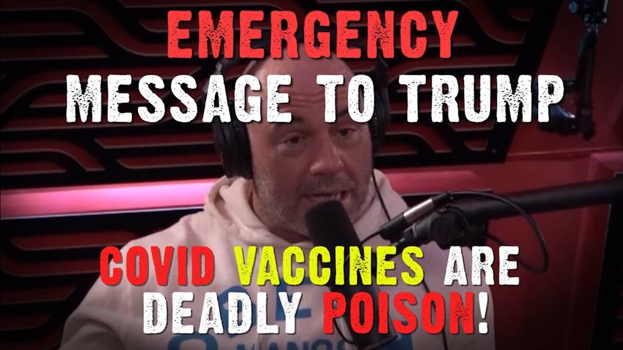 Message To Trump: COVID Shot Side Effects Are Severe & Deadly!