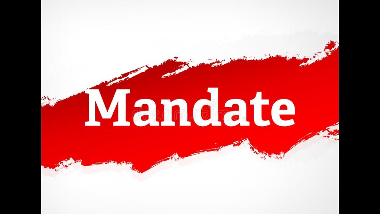 Mandates aren’t new, fighting them is – Part 1