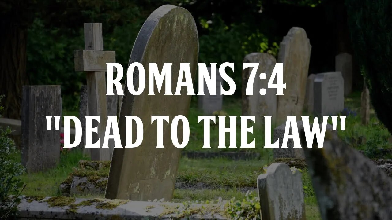 Does Romans 7:4 Mean We Don't Have to Keep the Torah?