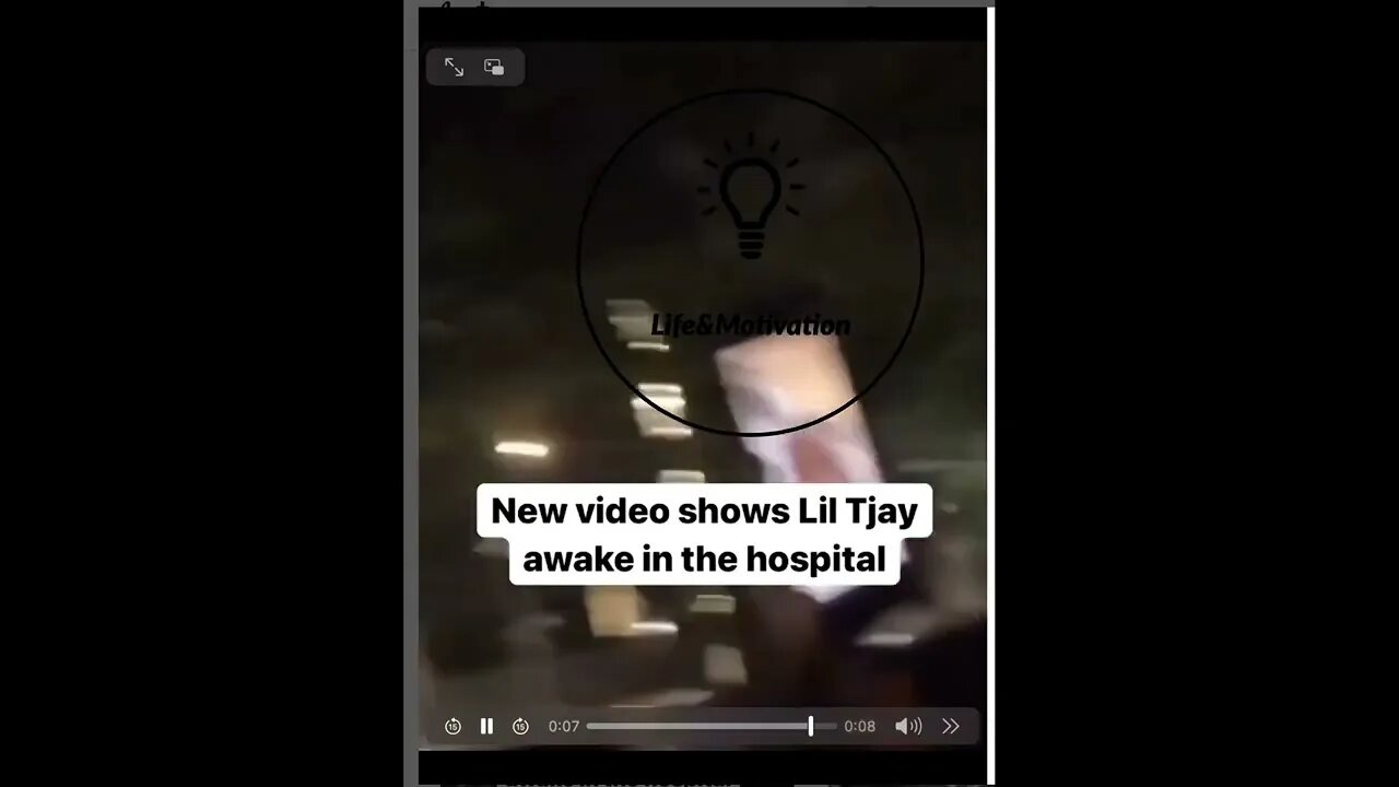 Lil Tjay Awake In Hospital After Getting SH@T 😱 FULL VIDEO!!!