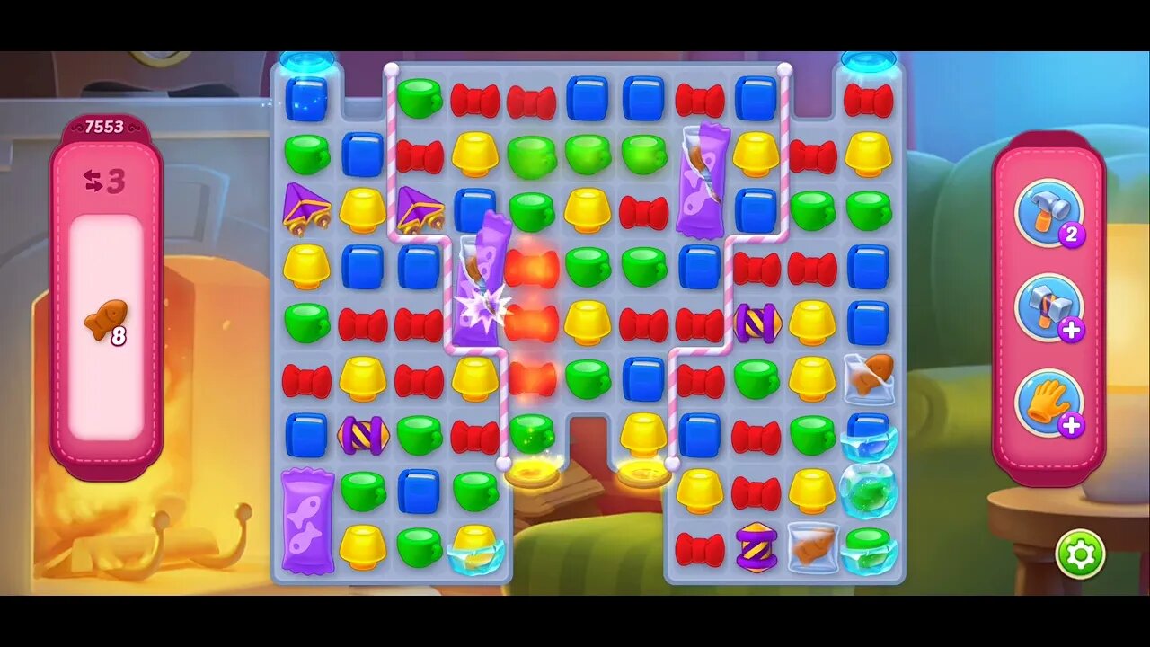 Playrix Homescapes Gameplay Walkthrough Level 7553