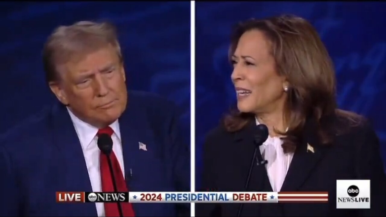 ABC News Left Kamala's Mic On While Trump Was Speaking