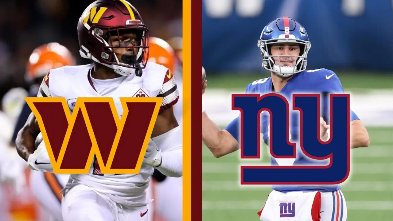 Giants VS Commanders Preview - "Sneaky Important Monster Game"