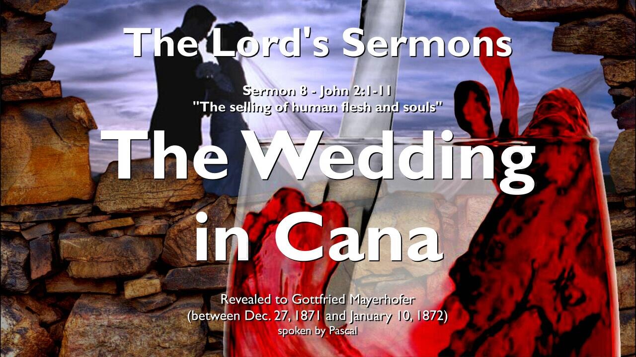 1st Miracle at Wedding in Cana... Transformation of Water into Wine ❤️ Jesus explains John 2:1-11