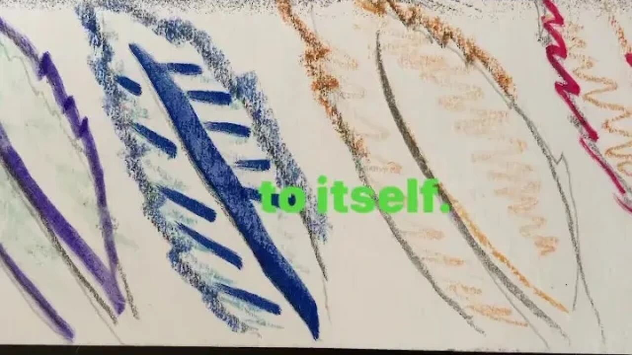 Poetry Reading-Grief to my feather art
