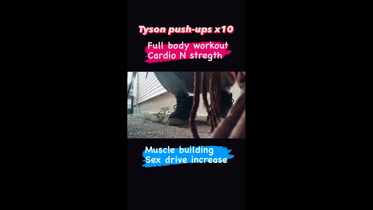 Tyson push-ups daily