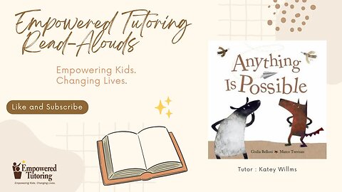 Read-Aloud: Anything is Possible