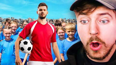 100 Kids vs 1 Pro MR.Beast