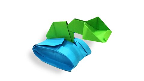 Origami Bulldozer