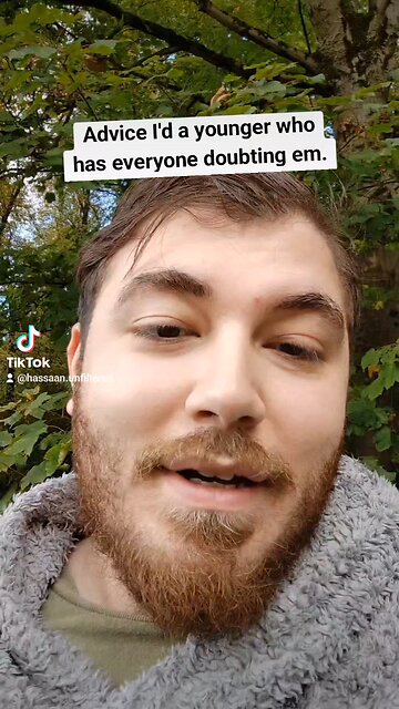 Advice I'd give to a younger person dealing with doubt