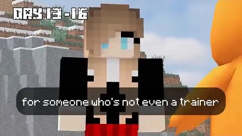 15 100 DAYS as a POKEMON in HARDCORE Minecraft!