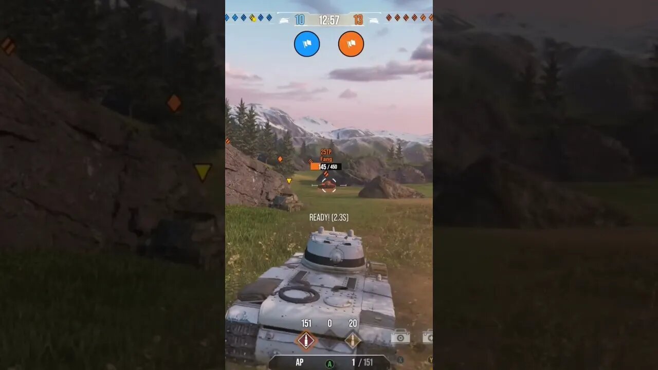 World of Tanks: Got last shot on this one, also was angry in this match and just spamming my trigger