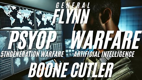 GENERAL FLYNN - PSYOP & WARFARE - BOONE CUTLER -SPECIAL REPLAY