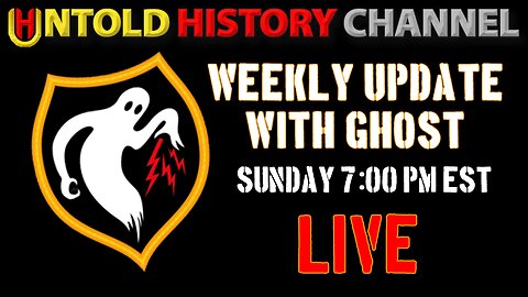 A LIVE Discussion With Ghost | SPECIAL SUNDAY EDITION 7 PM EST