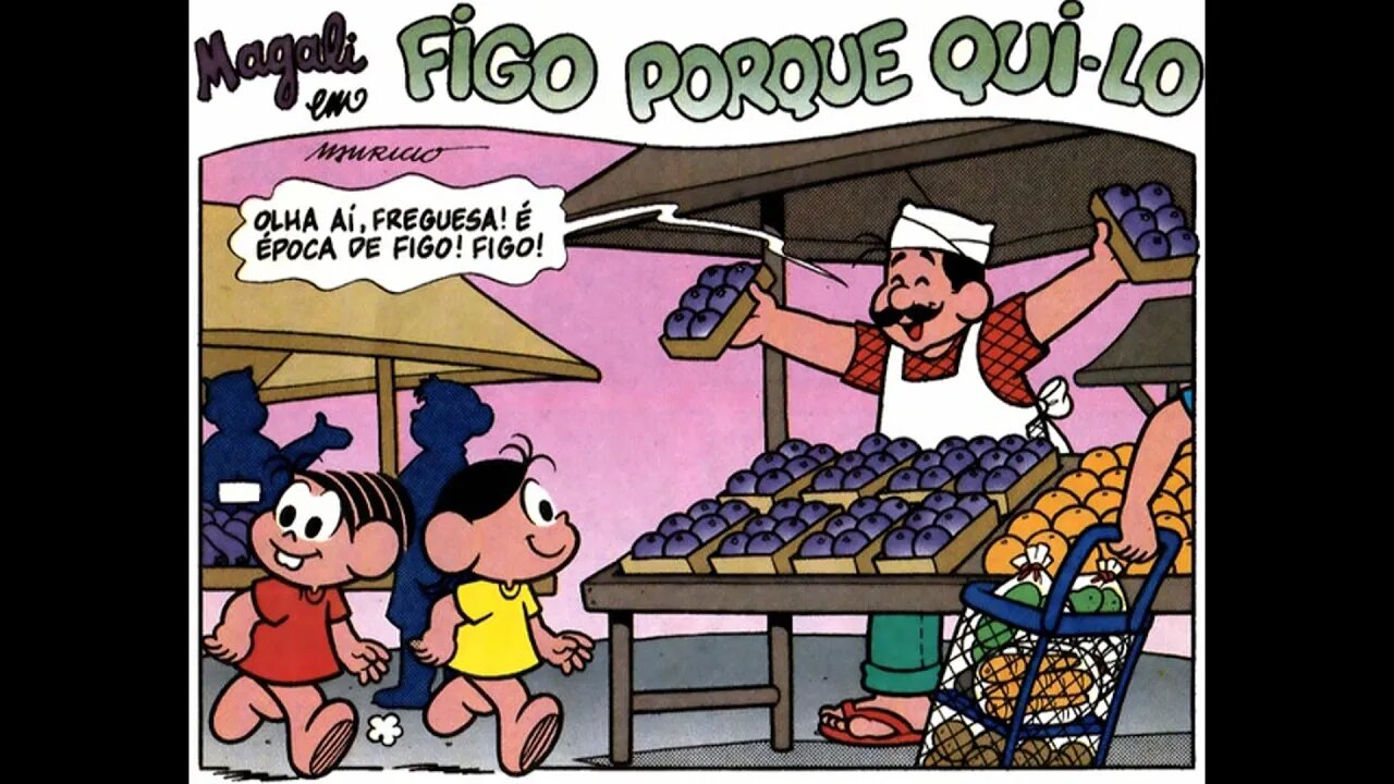 Magali em-Figo porque qui-lo | Gibis do Rapha 2