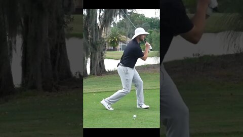 Use this post-impact rotation trick to look like tour pro in your next range session #shorts