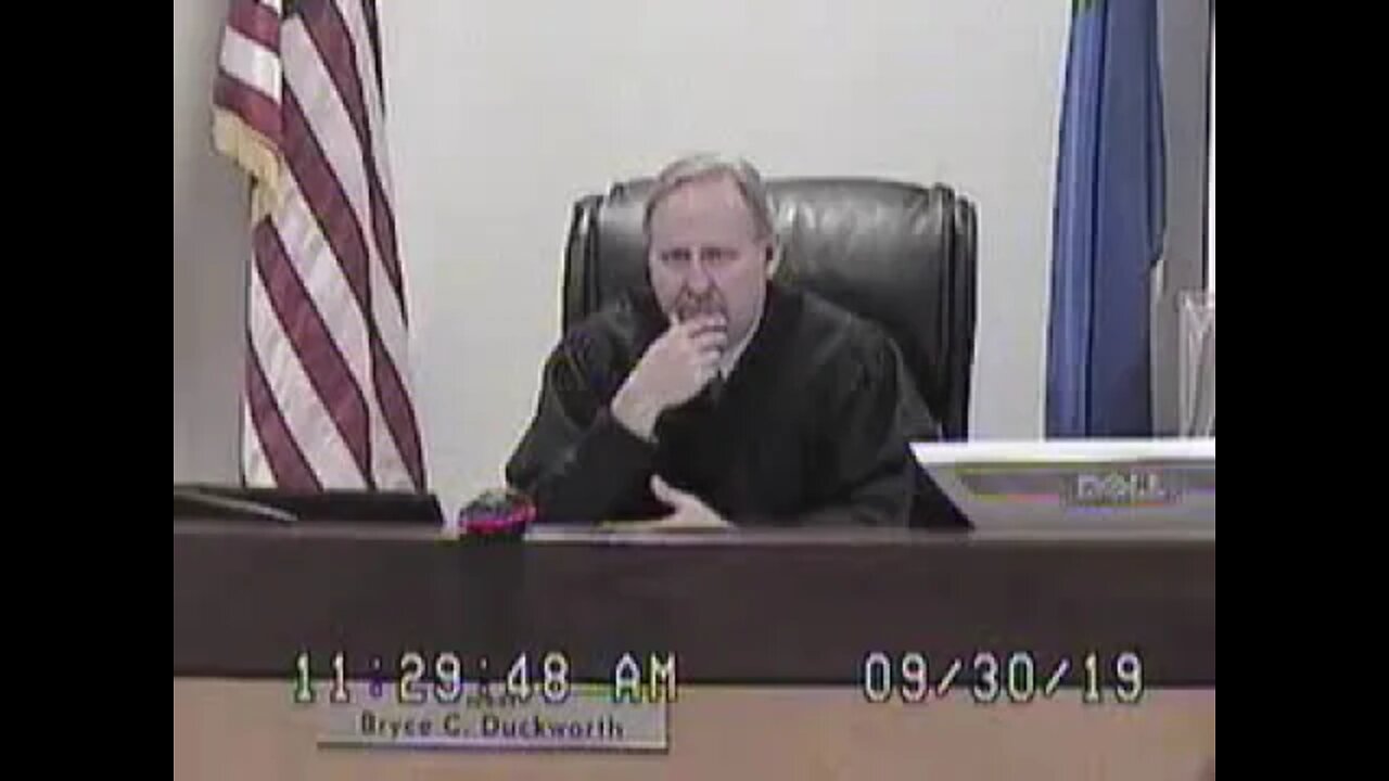 Disgraced Bryce Duckworth Clark County Family Court Judge in the Lovelady matter 9/30 /2019