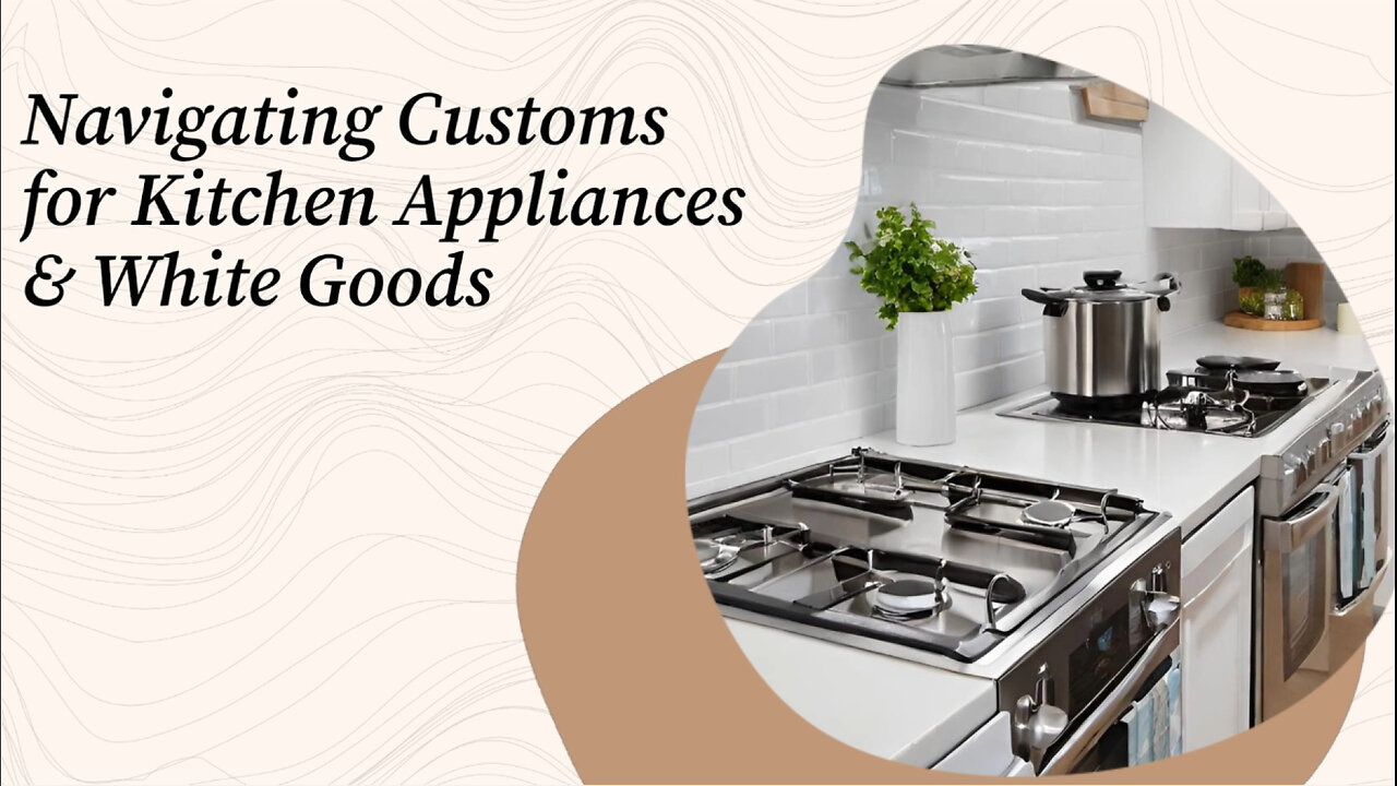 Mastering Customs for Kitchen Appliances & White Goods